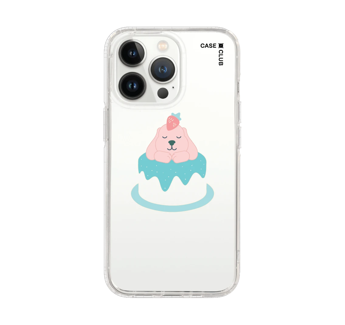 เคสใส iphone 13 pro เค้กโกลเด้น