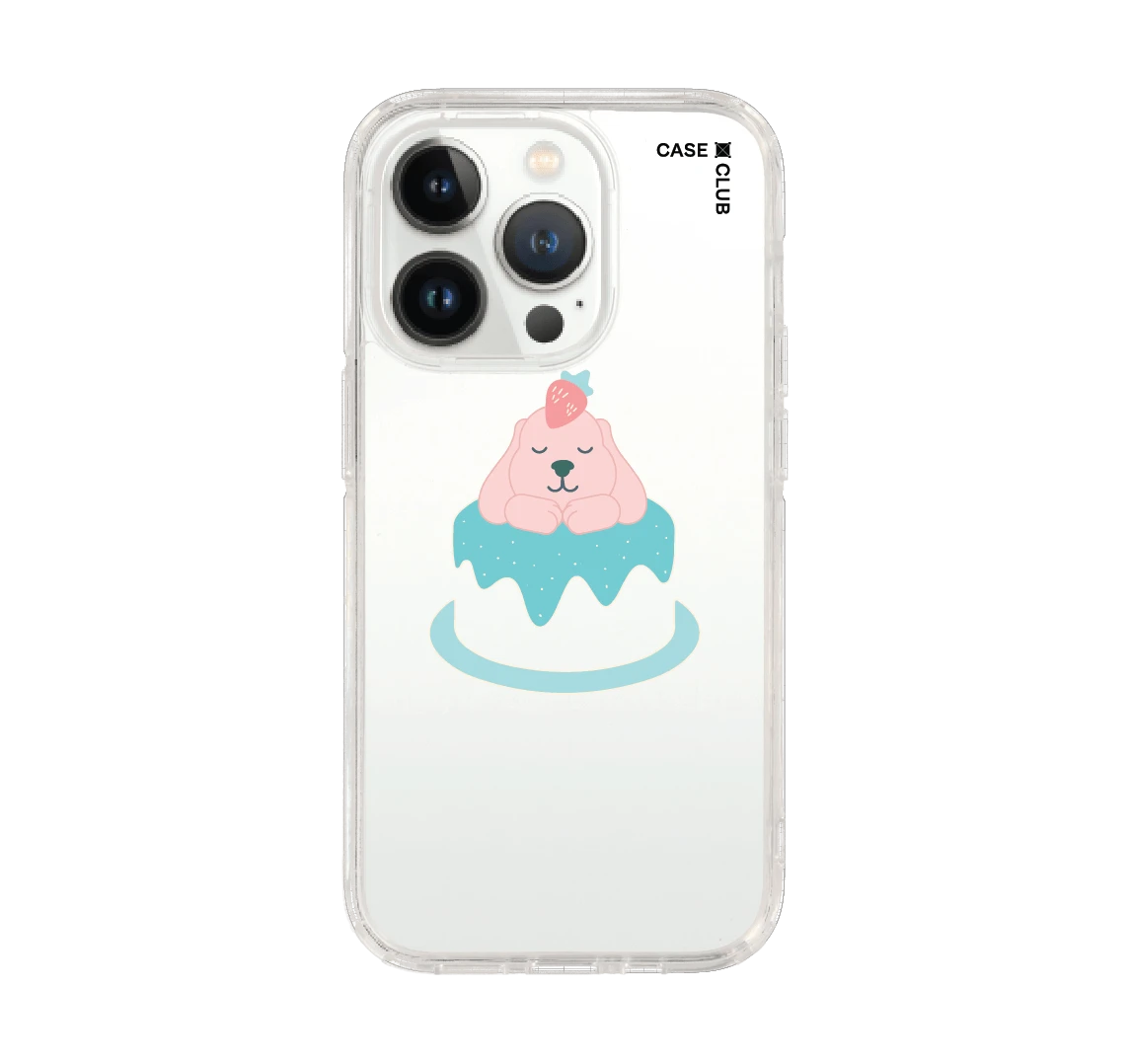 เคสใส iphone 14 pro เค้กโกลเด้น