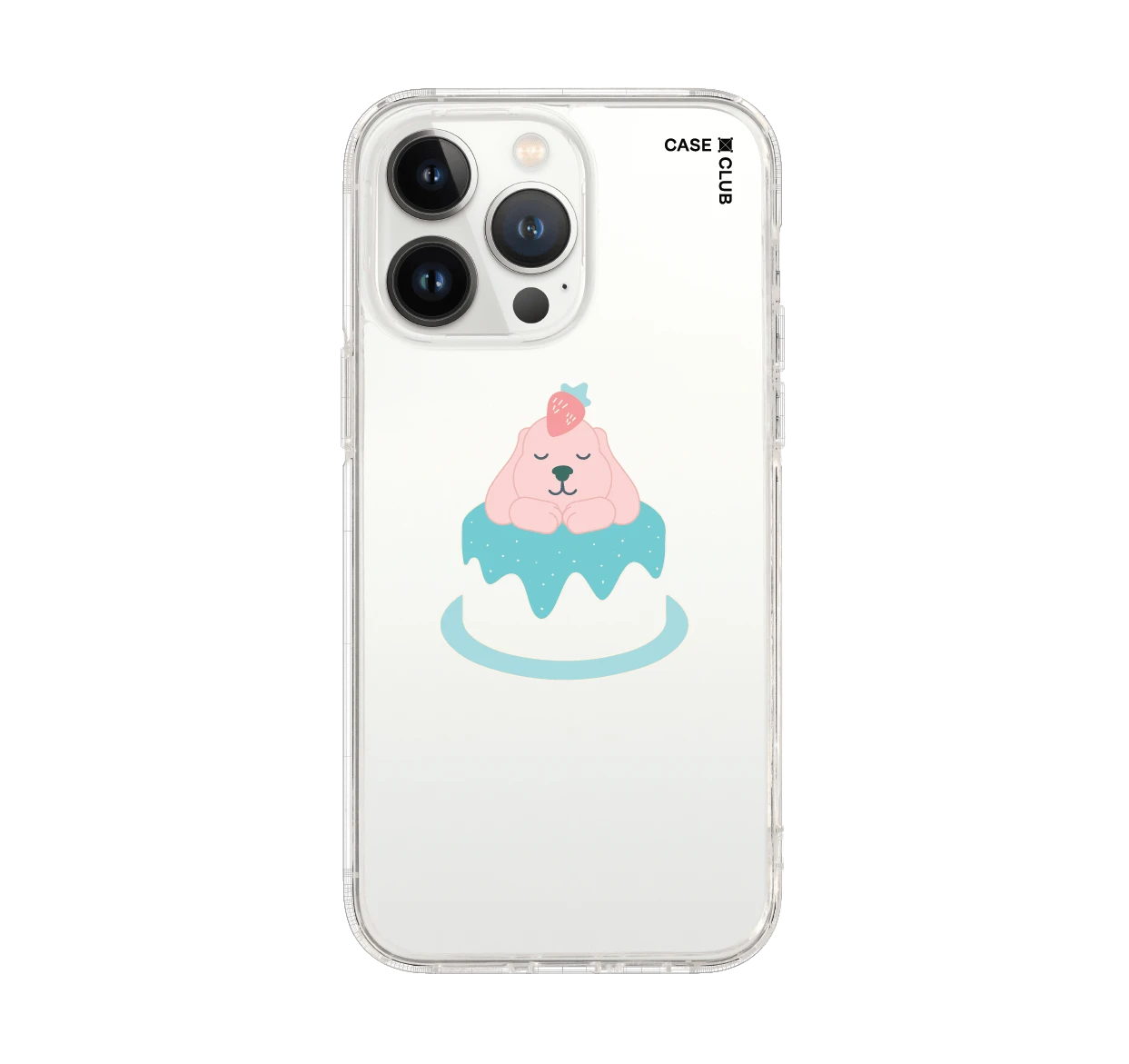เคสใส iphone 14 pro max เค้กโกลเด้น