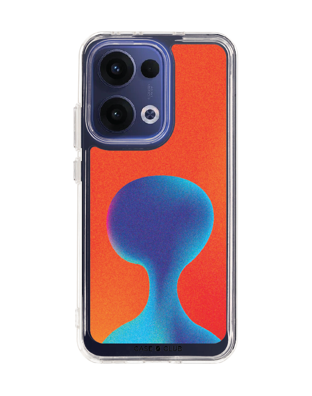 เคสใส oppo reno 13 เงามนุษย์ต่างดาวไล่สี