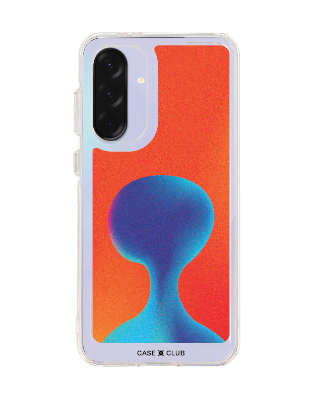 เคสใส samsung galaxy a36 เงามนุษย์ต่างดาวไล่สี