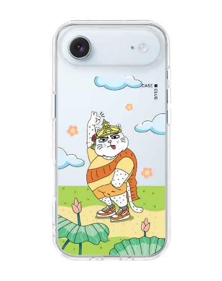 iphone air clear guardian angel cat