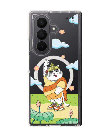 เคสใส samsung galaxy z fold 7 magsafe แมวเทวดาผู้พิทักษ์