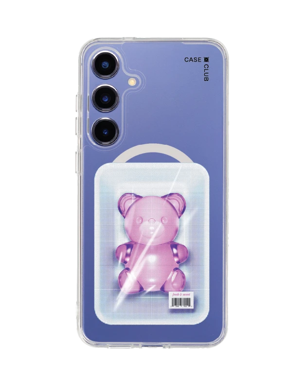 เคสใส samsung galaxy s25 plus magsafe หมีเยลลี่แพ็กสูญญากาศ