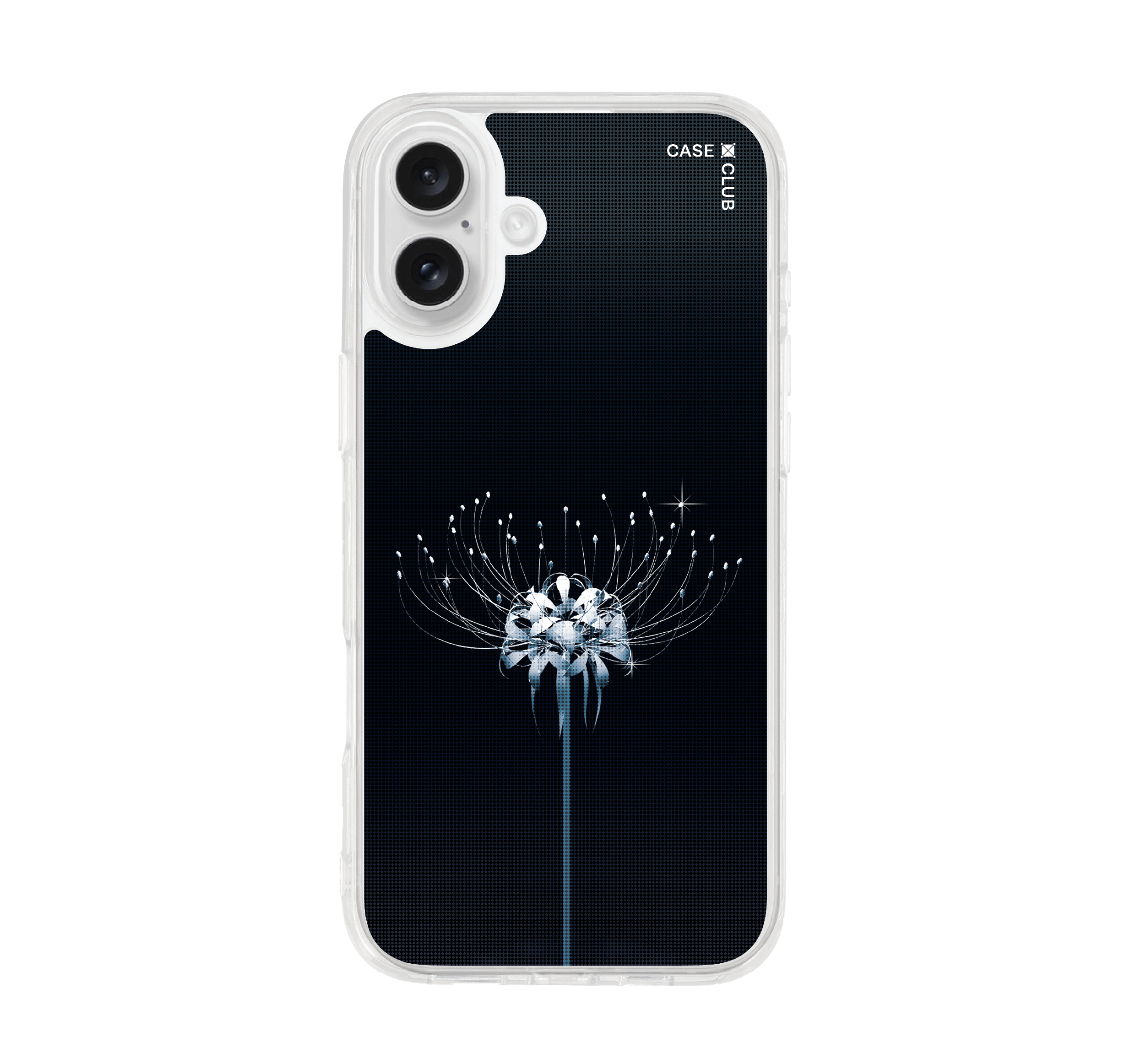 เคสใส iPhone 16 Plus ลิลลี่ฮาล์ฟโทน