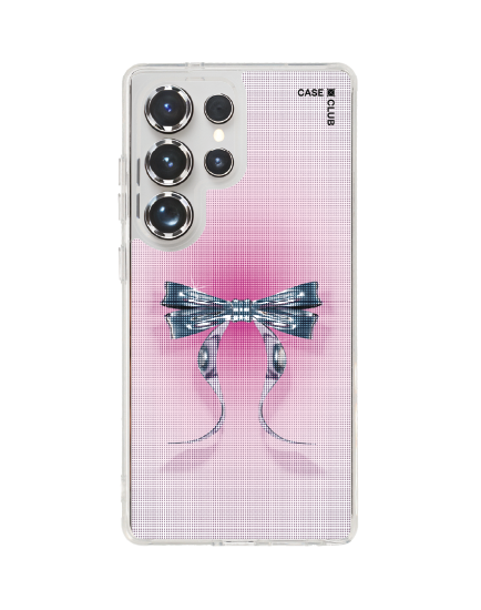 เคสใส Samsung Galaxy S25 Ultra MagSafe ริบบิ้นฮาล์ฟโทน
