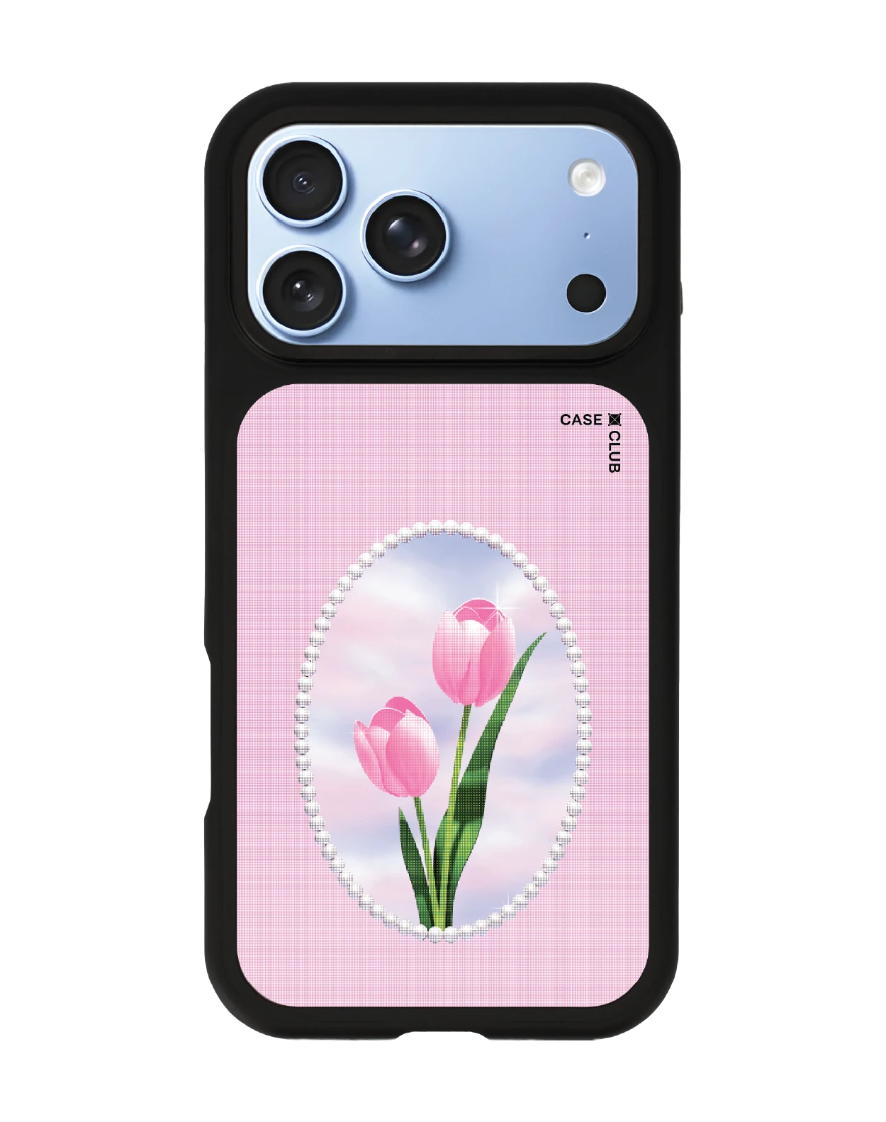 iphone 18 pro max switch black magsafe halftone tulips