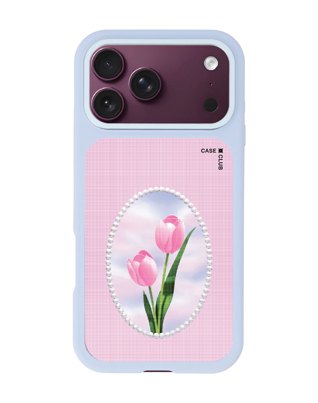 iphone 18 pro max switch blue magsafe halftone tulips