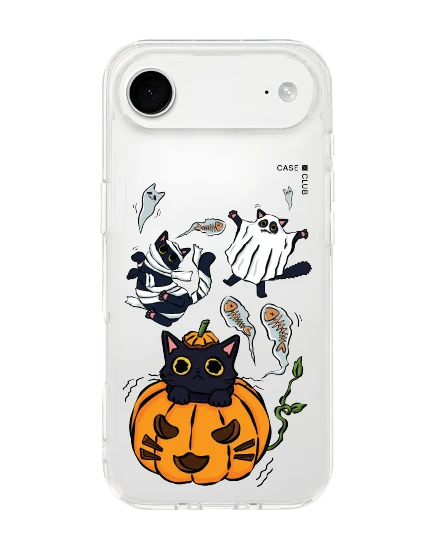 iphone air clear halloween cat