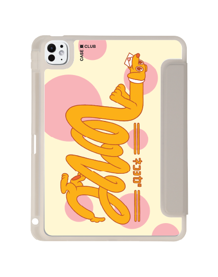 เคสใส iPad Pro 11 สีเทา ฮอทด็อกแสนสุข