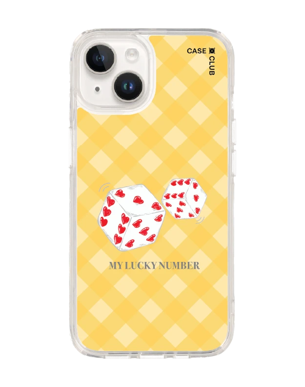 เคสใส iphone 14 magsafe ลูกเต๋าหัวใจ