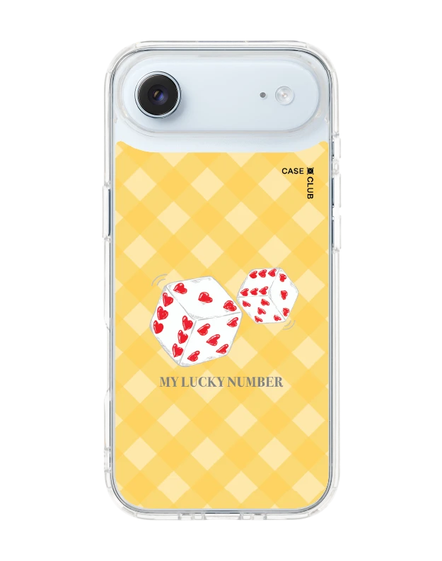 iphone air clear heart dice