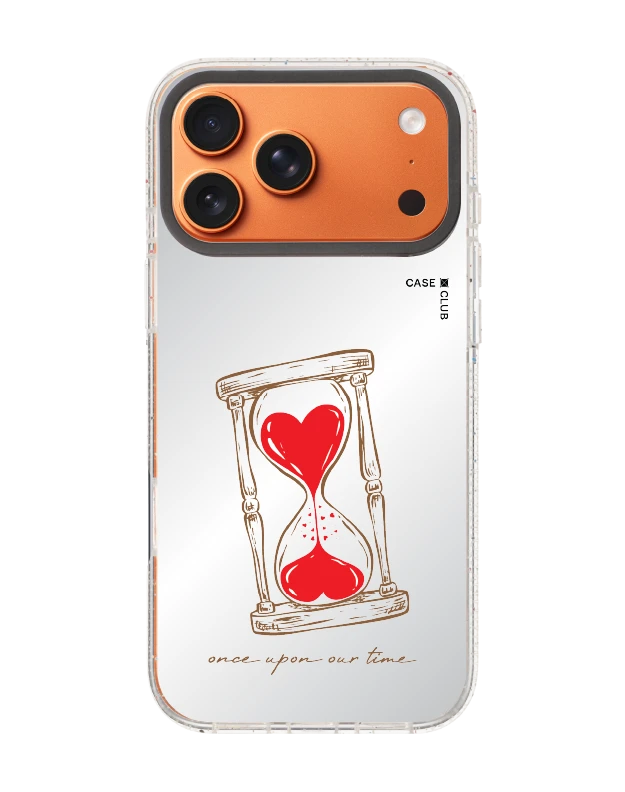 iphone 17 pro max clear mirror magsafe heart hourglass
