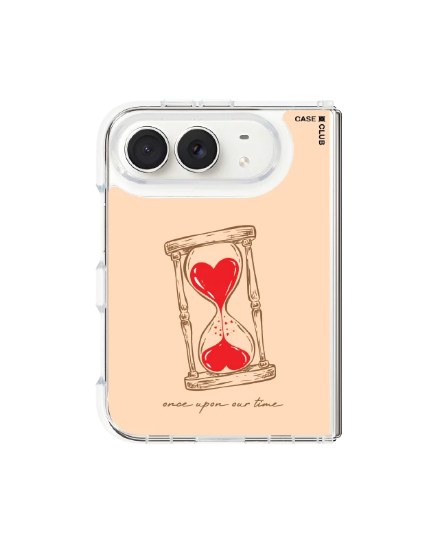 iphone duo clear magsafe heart hourglass