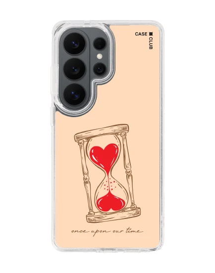 เคสใส samsung galaxy s26 ultra clear magsafe นาฬิกาทรายหัวใจ