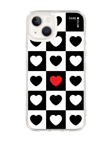 เคสใส iphone 13 magsafe พาเหรดรูปหัวใจ