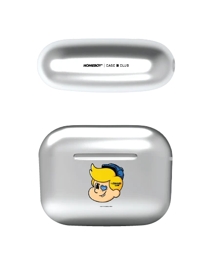 airpods pro 3 silver case homeboy max