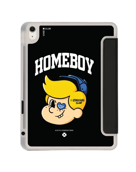 เคสใส ipad air4/5/6/7 11" 2025 (m2/m3) สีดำ homeboy เจ้าหนูแม็ก