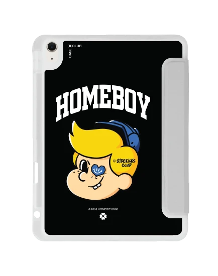 เคสใส ipad air4/5/6/7 11" 2025 (m2/m3) สีเทา homeboy เจ้าหนูแม็ก