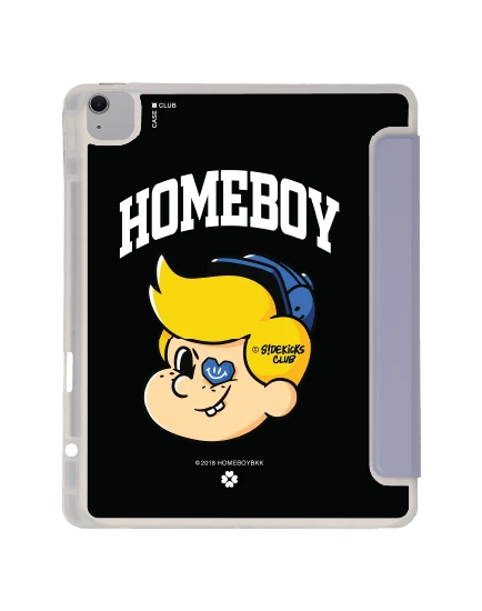 เคสใส ipad air6/7 13" 2025 (m2/m3) สีม่วง homeboy เจ้าหนูแม็ก
