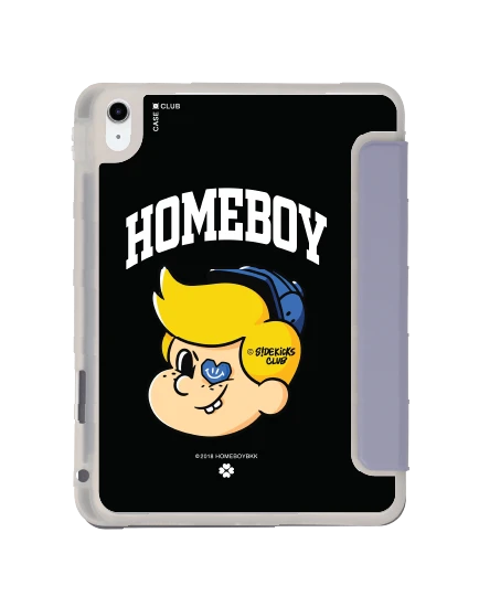 ipad gen 10th/11th 2025 clear purple homeboy max