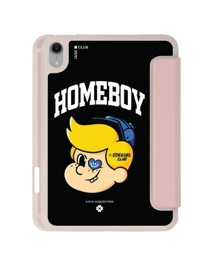 ipad mini 7 clear pink homeboy max