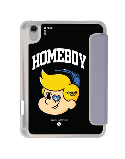 ipad mini 7 clear purple homeboy max