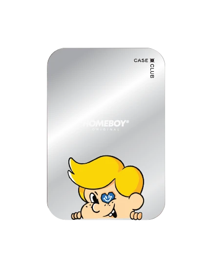 magnetic mirror cardholder stand homeboy max