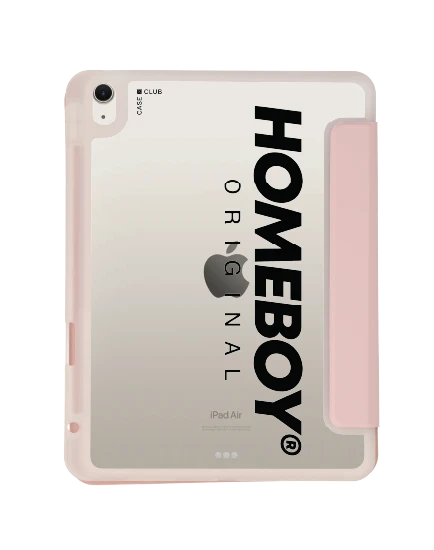เคสใส ipad air4/5/6/7 11" 2025 (m2/m3) สีชมพู homeboy original