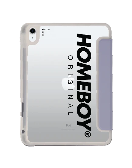 ipad gen 10th/11th 2025 clear purple homeboy original
