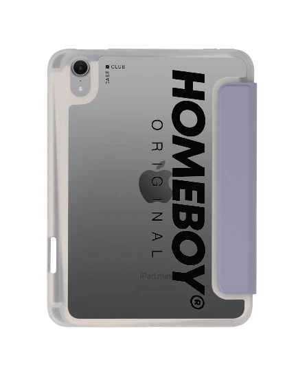 ipad mini 7 clear purple homeboy original