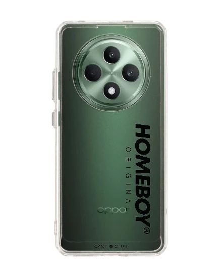 oppo reno 12f clear case homeboy original