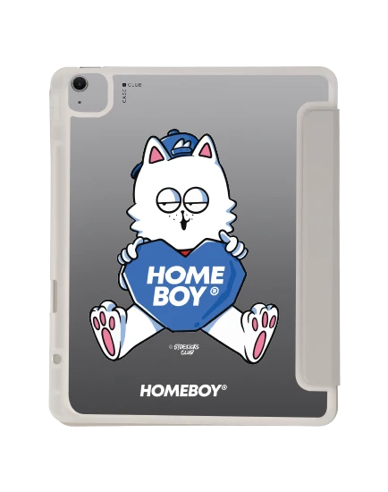 เคสใส ipad air6/7 13" 2025 (m2/m3) สีเทา homeboy เจ้าแมวซิคกี้