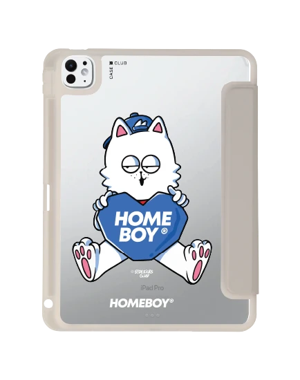 ipad pro 11" (2024) clear grey homeboy zigky