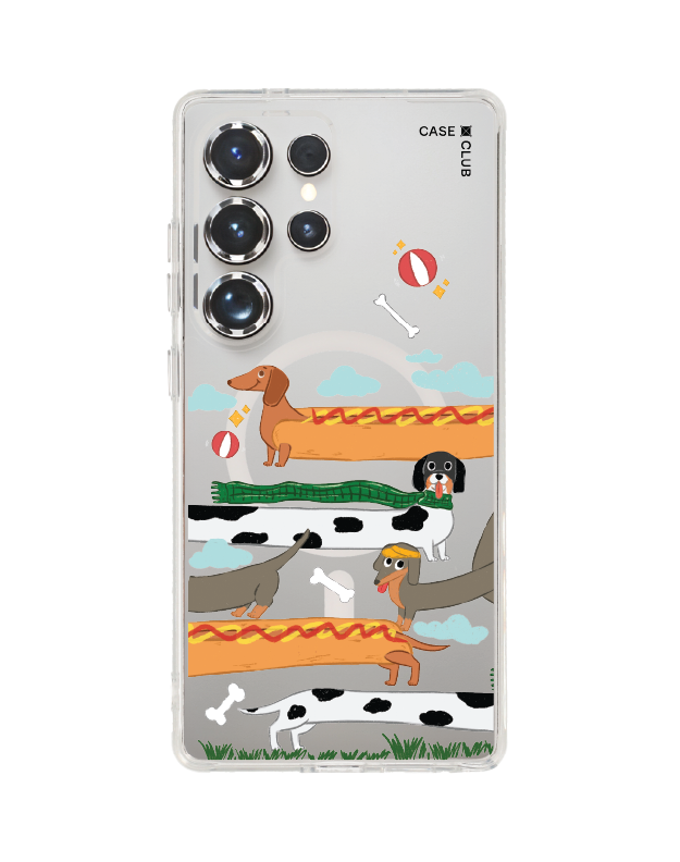 เคสใส samsung galaxy s25 ultra magsafe ดัชชุนด์ฮอทด็อก