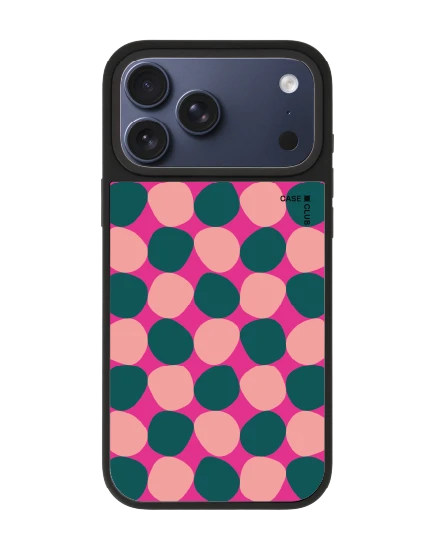 เคสกระจก iphone 17 pro max matte magsafe ลาย dot จุดซ่อนหวานทูโทน