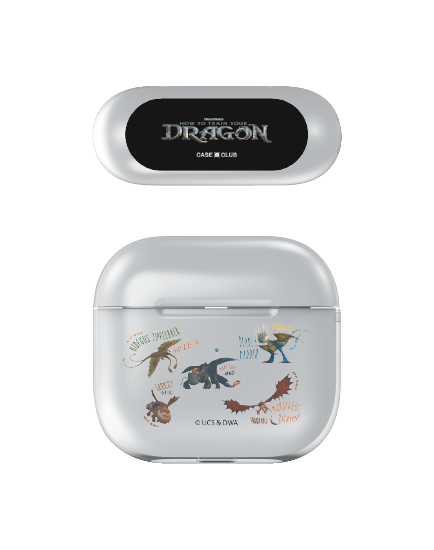 เคสใส airpods 4 httyd dragon team