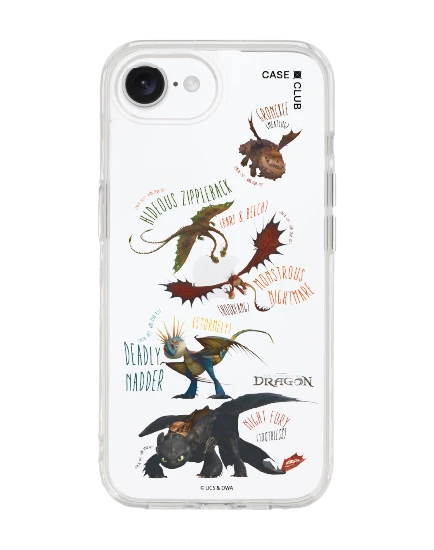 เคสใส iphone 16e เขี้ยวกุดและผองเพื่อนมังกร