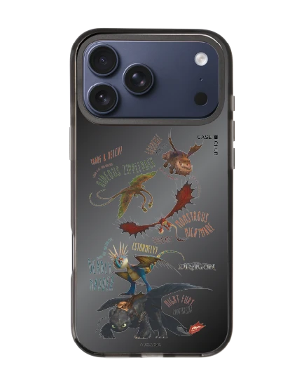 เคสกระจกดำ iphone 17 pro max mirror magsafe เขี้ยวกุดและผองเพื่อนมังกร