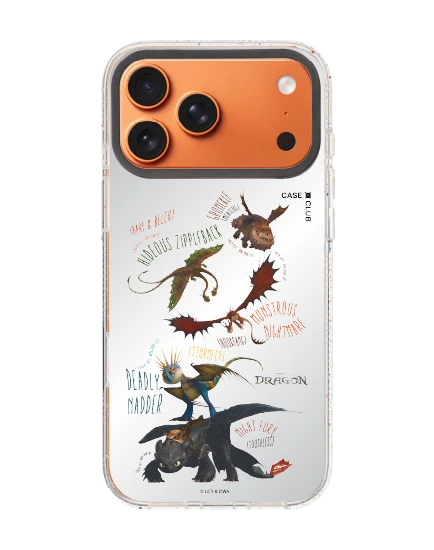 iphone 17 pro max clear mirror magsafe httyd dragon team