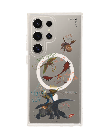 เคสใส samsung s24 ultra magsafe httyd dragon team