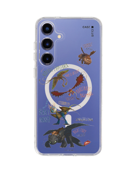 เคสใส samsung galaxy s25 plus magsafe httyd dragon team