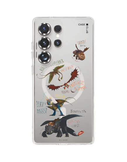 samsung galaxy s25 ultra clear magsafe httyd dragon team
