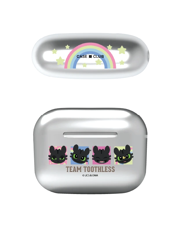 airpods pro 3 silver case httyd team toothless