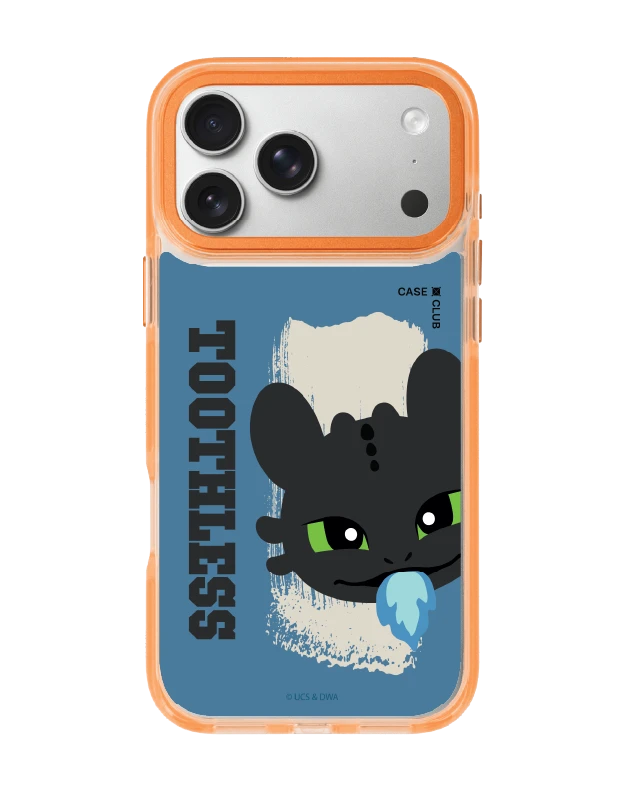 iphone 17 pro max clear orange magsafe httyd toothless fire mood