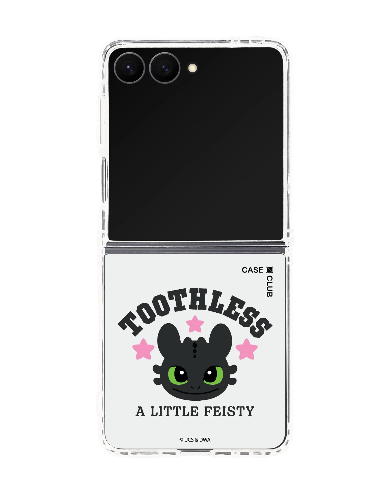 samsung galaxy z flip 8 clear magsafe httyd toothless little feisty