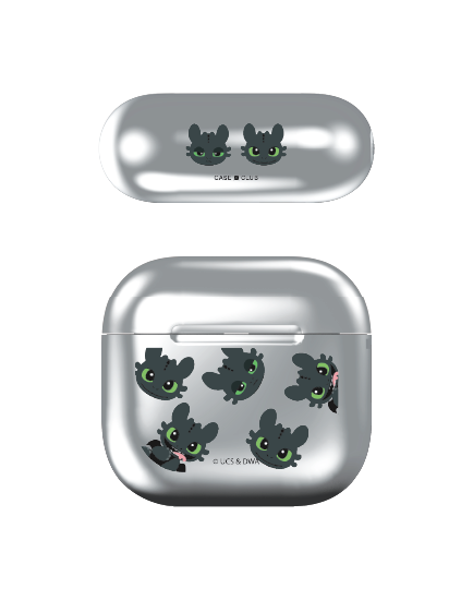 airpods 4 mirror case httyd toothless mood