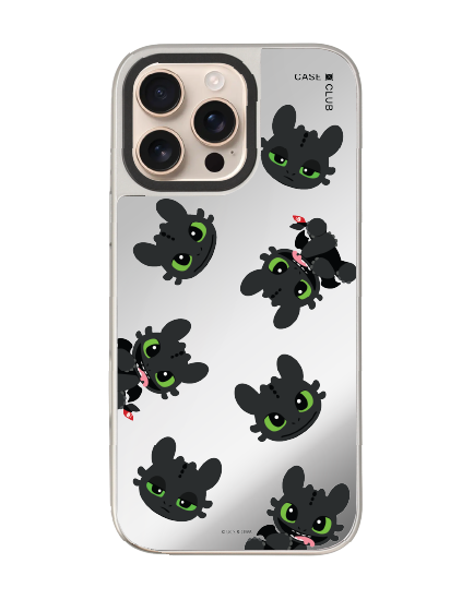 iphone 16 pro max mirror case magsafe httyd toothless mood