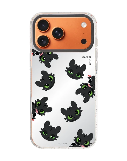 iphone 17 pro max clear mirror magsafe httyd toothless mood