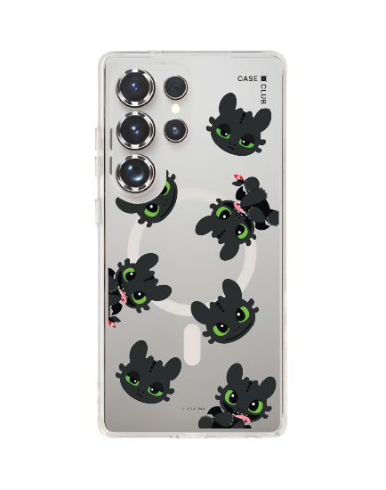 samsung galaxy s25 ultra clear magsafe httyd toothless mood